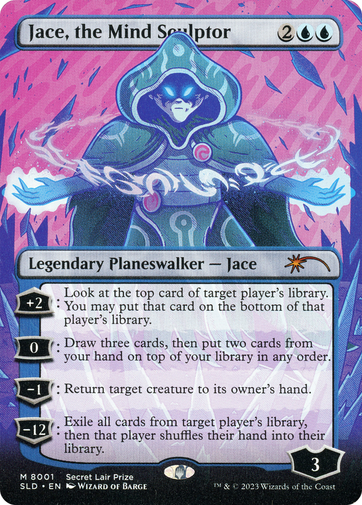 Mind Sculpter Jace, the Mind Sculptor (Borderless) - Commander