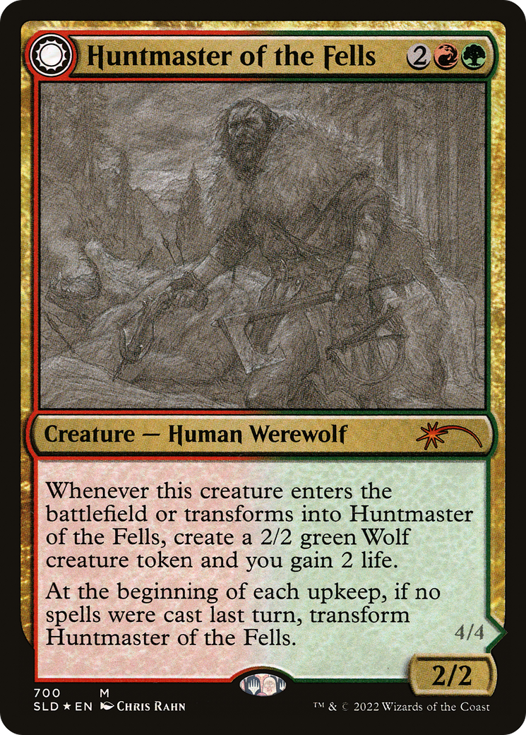Huntmaster of the Fells // Ravager of the Fells (SLD-700) - Secret Lair  Drop - Game Nerdz