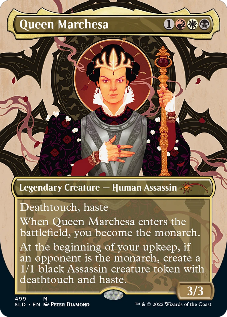 Queen Marchesa (SLD-499) - Secret Lair Drop (Borderless) Foil
