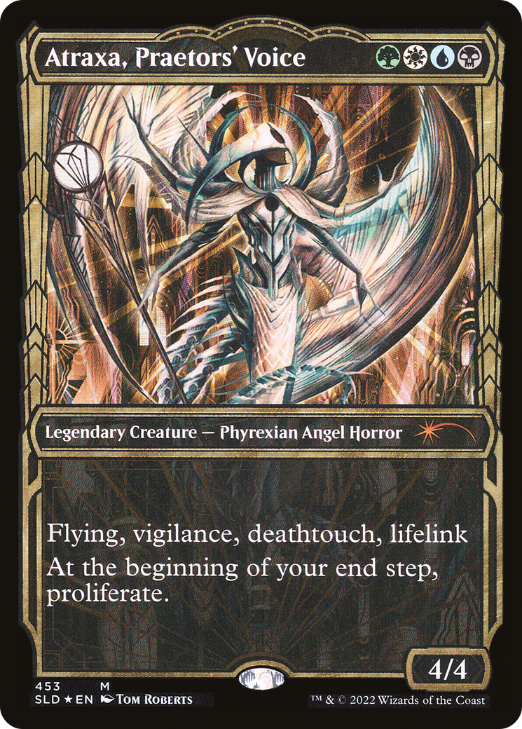 Atraxa, Praetors' Voice (SLD-453) - Secret Lair Drop: (Showcase) Foil -  Game Nerdz