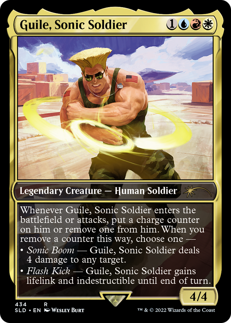 Immard, the Stormcleaver (SLD-434) - Secret Lair Drop / Guile, Sonic  Soldier - Game Nerdz