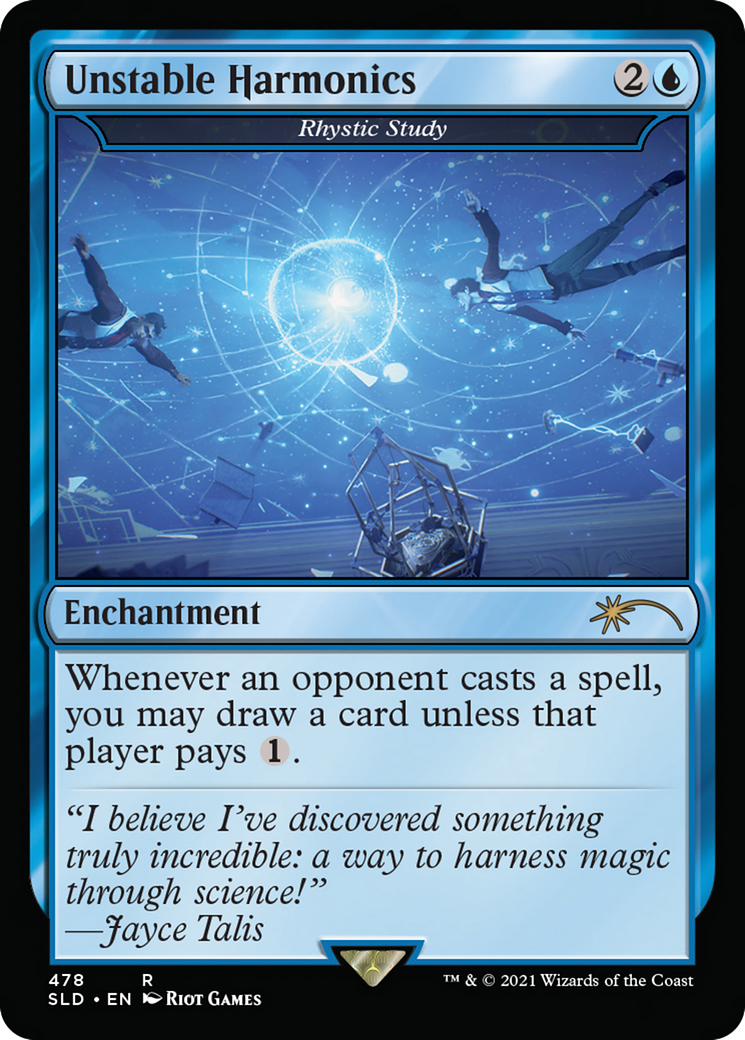 rhystic cards mtg Study Proxy Card – Tough Times Wilds of Eldraine Rhystic Study (Judge Promo) –