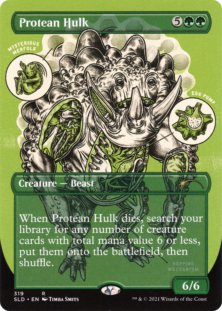Protean Hulk (SLD-319) - Secret Lair Drop (Borderless) - Game Nerdz