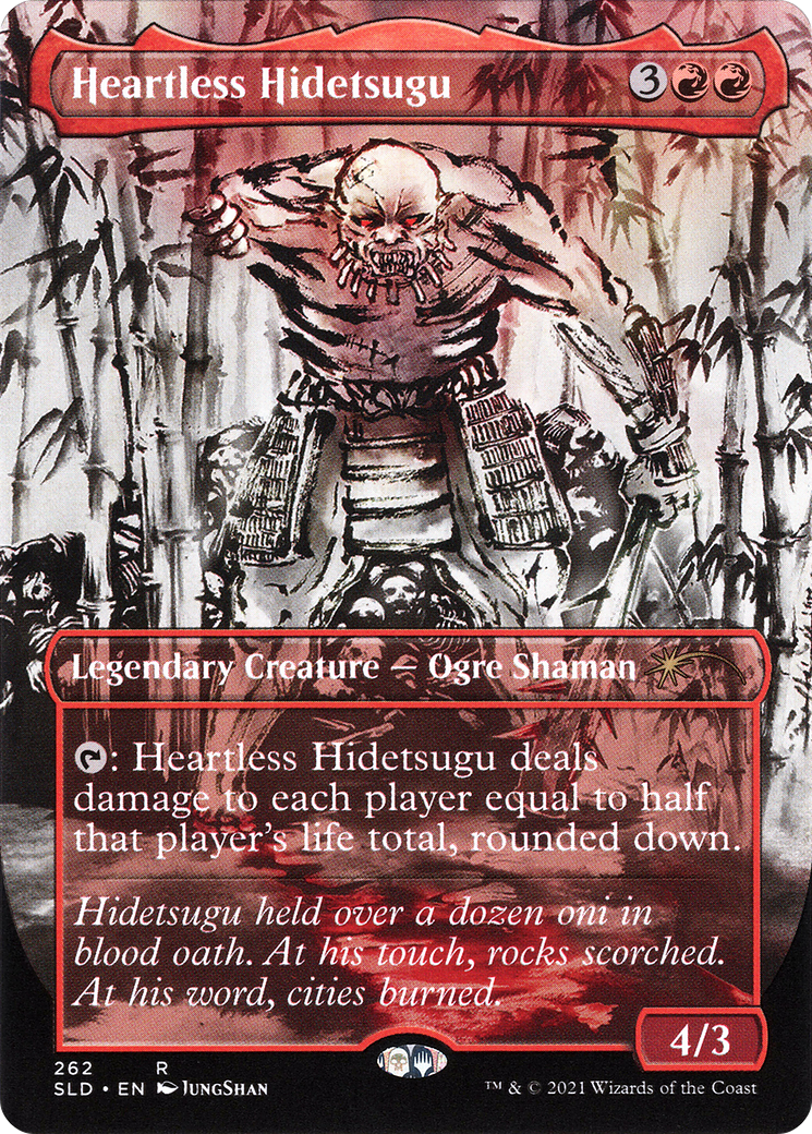Heartless Hidetsugu (SLD-262) - Secret Lair Drop (Borderless