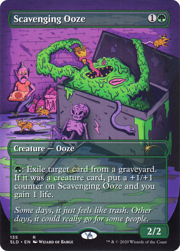 mtg ooze cards Corrosive [Dominaria] Of course its growing Magic the Gathering Secret Lair