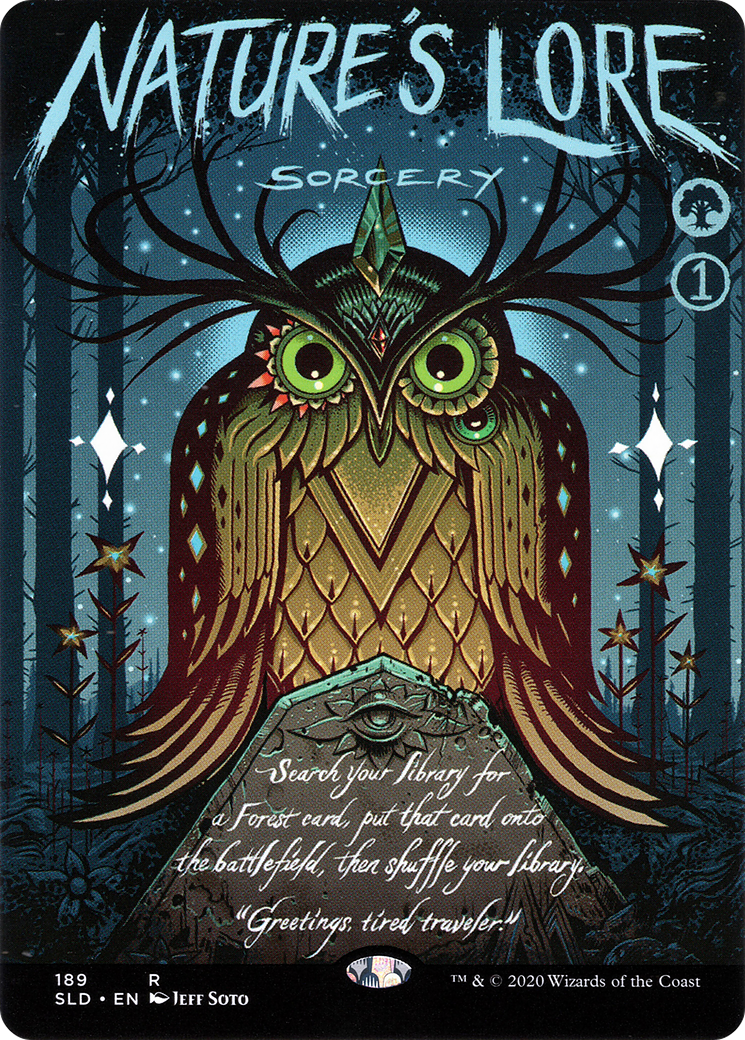 Nature's Lore (SLD-189) - Secret Lair Drop (Borderless) - Game Nerdz