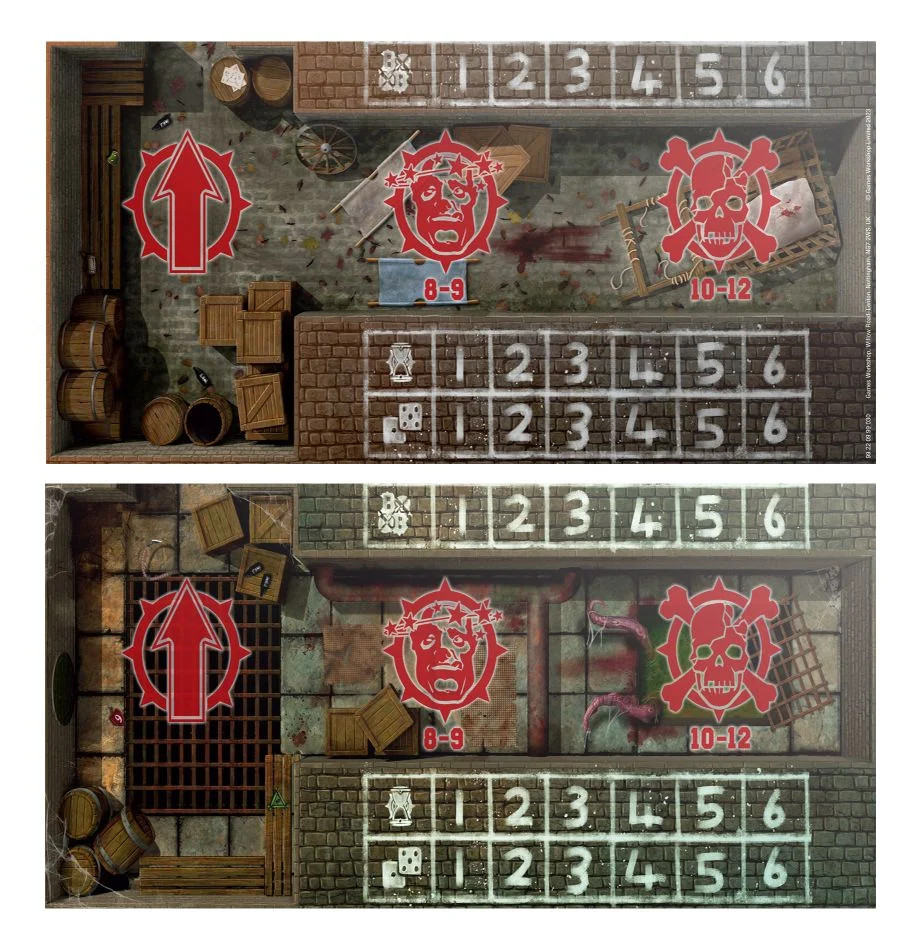 【BLOOD BOWL】オゴウルチーム ピッチ＆ダグアウト Blood Bowl Pitch and Dugout Sets Multi-Listing Rare and OOP