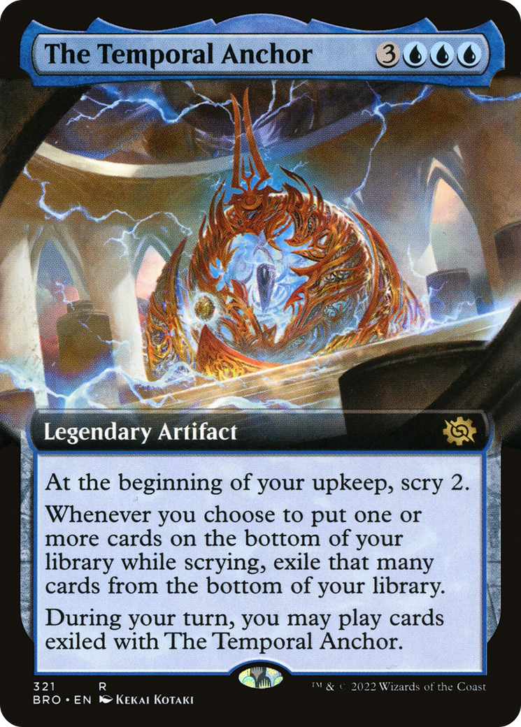 The Temporal Anchor (BRO-321) - The Brothers' War: (Extended Art) - Game Nerdz The Temporal Anchor (BRO-321) - The Brothers' War: (Extended Art) - Game Nerdz
