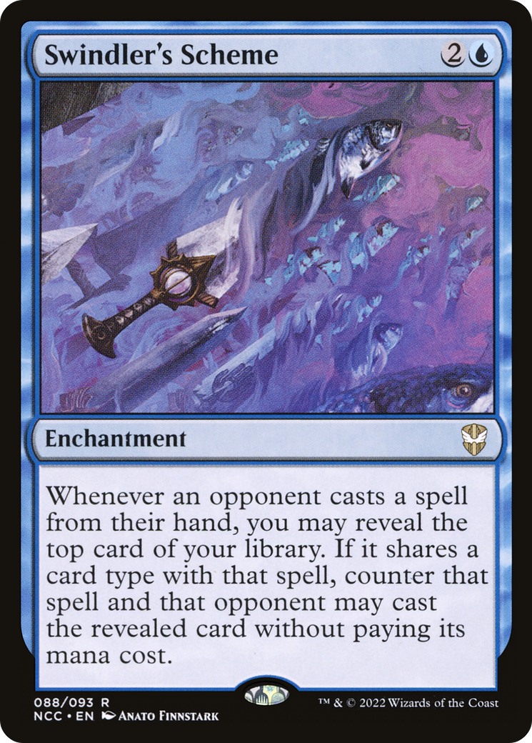 Swindler's Scheme (NCC-088) - New Capenna Commander Foil - Game Nerdz