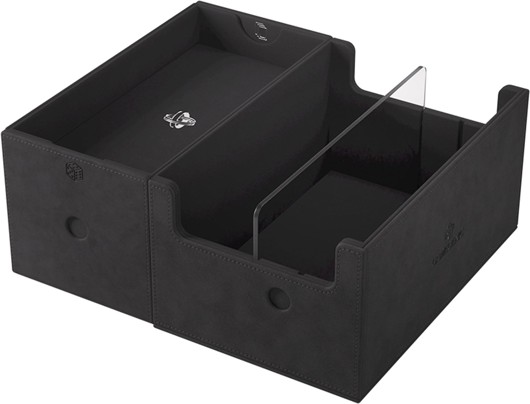 Game Genic Deck Box: Games' Lair 600+ Convertible (Black) - Game Nerdz