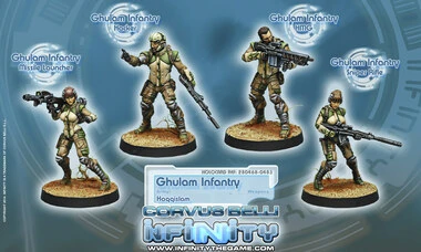 Infinity: Haqqislam Ghulam Infantry - Game Nerdz