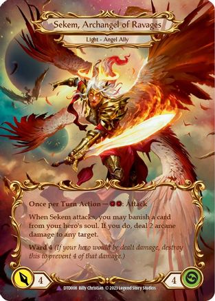 Figment of Ravages // Sekem, Archangel of Ravages (Marvel) (DTD008