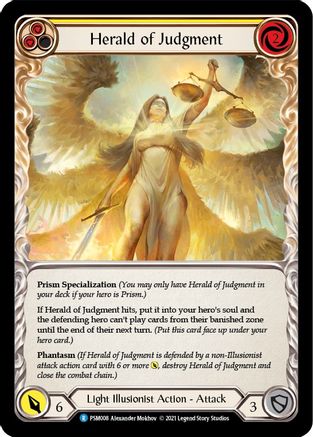 Herald of Judgment (PSM008) Blitz Deck: Monarch - Prism - Game Nerdz Herald of Judgment (PSM008) Blitz Deck: Monarch - Prism - Game Nerdz