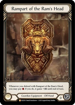 flesh and blood tales of aria card list TCG's - & TCG including a Fabled rarity and stunning cold foils Rampart of the Ram's Head