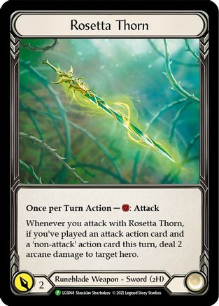 flesh and blood rosetta card list Blood: Blitz Deck Collection : Toys & Games Rosetta Thorn (LGS068) Flesh and