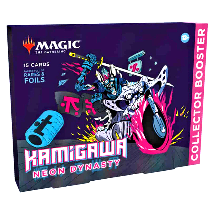 saviors of kamigawa booster box Kamigawa: Neon Dynasty Collector Booster Box Display