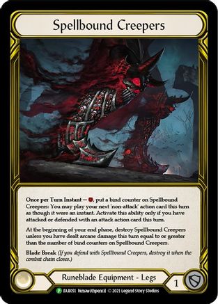 Spellbound Creepers (Golden) (FAB051) Flesh and Blood: Promo Cards