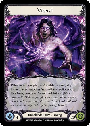 Viserai // Viserai, Rune Blood (ARC076 // ARC075) Arcane Rising Unlimited  Edition - Game Nerdz