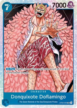 one piece tcg donquixote doflamingo starter deck Piece: [ST-17-BLUE] 51 cards Blue Doflamingo Starter Deck ST17