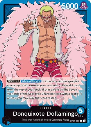 Donquixote Doflamingo (OP01-060) Romance Dawn - Game Nerdz
