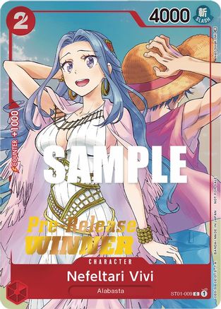 Nefeltari Vivi (OP-03 Pre-Release Tournament) [Winner] (ST01-009