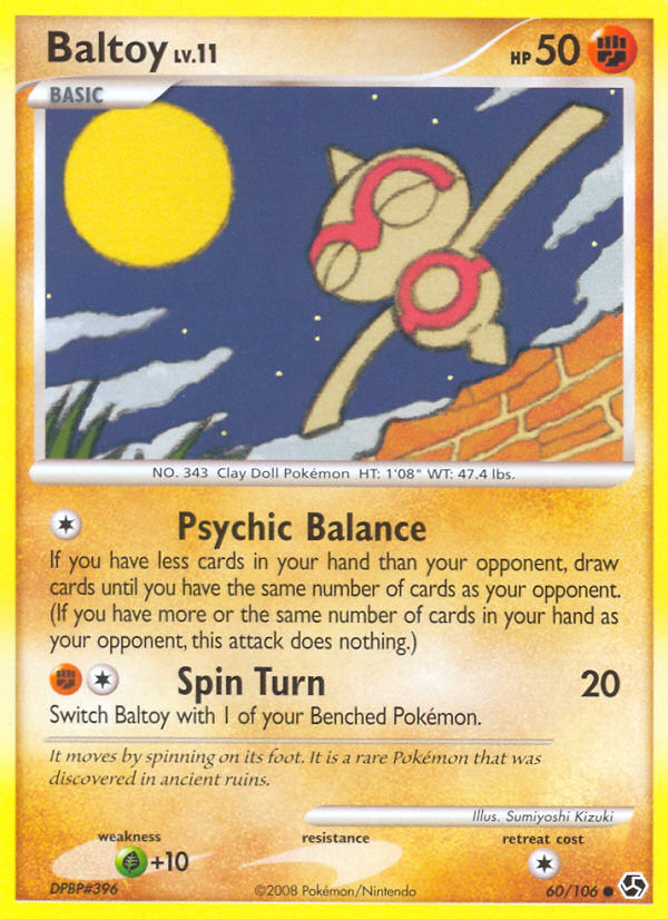 baltoy pokemon card value POKEMON Trading Card Basic Baltoy HP60 32/98 2015