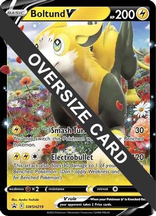 Boltund V - SWSH219 SWSH219 - Jumbo Cards Holofoil - Game Nerdz
