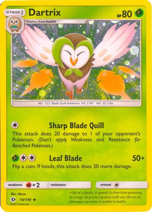 dartrix pokemon card value Dartrix [Reverse Holo] #11 Prices | Pokemon Perfect Order