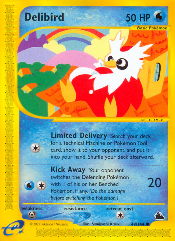 Delibird 49/144 - Skyridge - Game Nerdz
