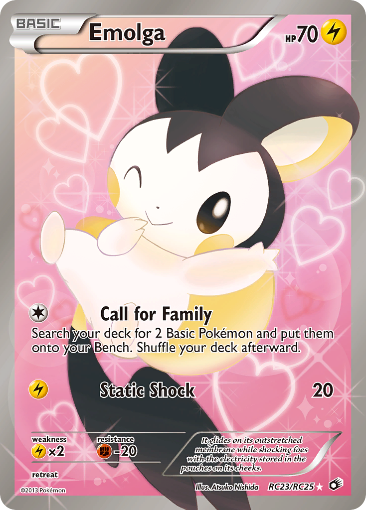 Emolga RC23/113 - Legendary Treasures Holofoil - Game Nerdz