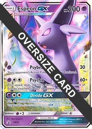 Espeon GX - SM35 (SM Black Star Promos) SM35 - Jumbo Cards