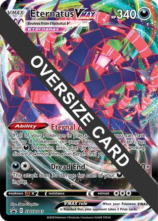 Eternatus VMAX - SWSH045 SWSH045 - Jumbo Cards Holofoil - Game Nerdz Eternatus VMAX - SWSH045 SWSH045 - Jumbo Cards Holofoil - Game Nerdz