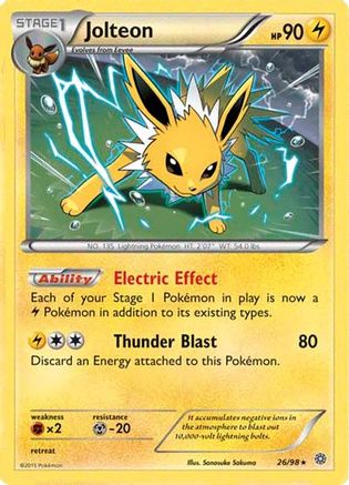 jolteon holographic pokemon card value Jolteon VMax main image 1