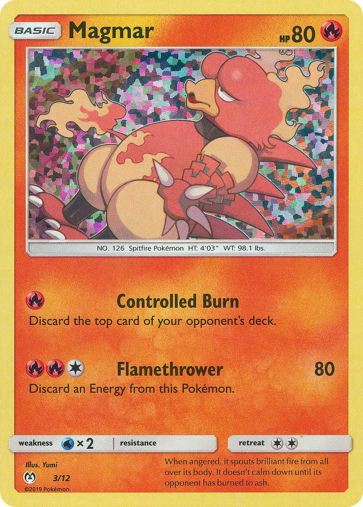 Magmar 3/12 - McDonalds Collection 2019 Holofoil - Game Nerdz