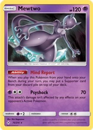 original mewtwo card holographic Pokemon - (51/108) - XY Evolutions Mewtwo TCG (Cards and accessories)
