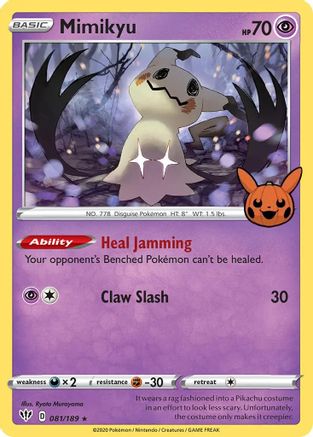 Mimikyu 81 - Trick or Trade BOOster Bundle Holofoil - Game Nerdz Mimikyu 81 - Trick or Trade BOOster Bundle Holofoil - Game Nerdz