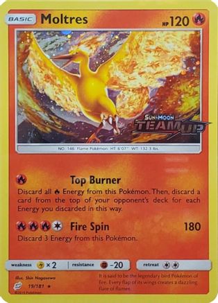 moltres pokemon card gold Galarian Moltres X Basic HP750 Pokemon Gold Foil Card