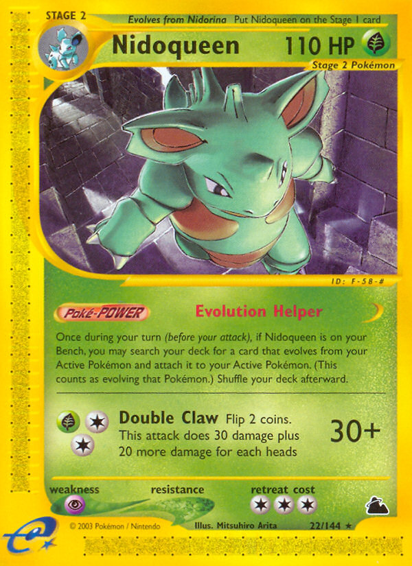 Nidoqueen 22/144 - Skyridge - Game Nerdz