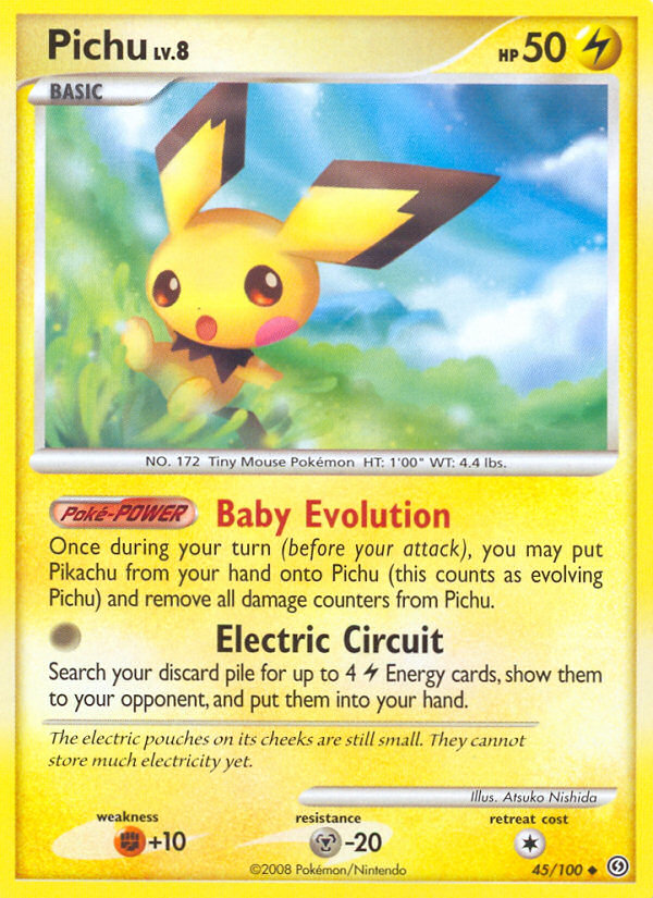 Pichu 45/100 - Stormfront - Game Nerdz