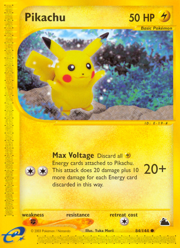 Pikachu 84/144 - Skyridge - Game Nerdz