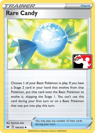 Rare Candy 180 - Prize Pack Series Cards Holofoil - Game Nerdz