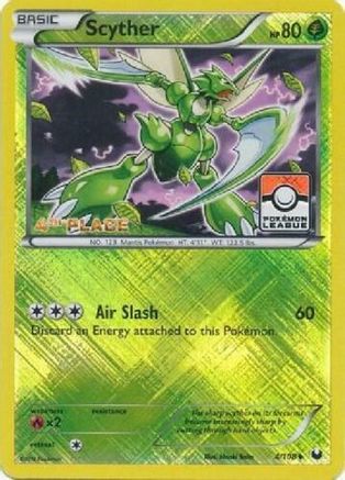shiny scyther pokemon card 2009 Platinum Holo #130 CGC 8 NM-MT on Fanatics Collect This is a nice example of a 2023 Trading Card Game Classic #006/032 Scyther CGC 10 Venusaur Pokemon Card Scyther sv2a 123/165