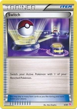 pokemon trainer switch card Base Set First Edition #95(Shadowless) The item may be similar but not exactly the same as the image (e.g Switch Sun & Moon