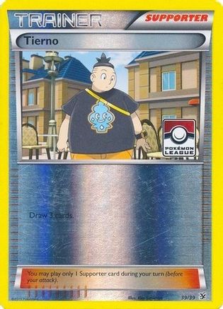 Tierno - 39/39 (Pokemon League) 39 - League Championship Cards Reverse  Holofoil - Game Nerdz