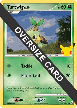 shiny turtwig pokemon cards Mega Evolution Promo #040 – the Defending Pokémon is now Paralyzed Turtwig #6 Prices | Pokemon