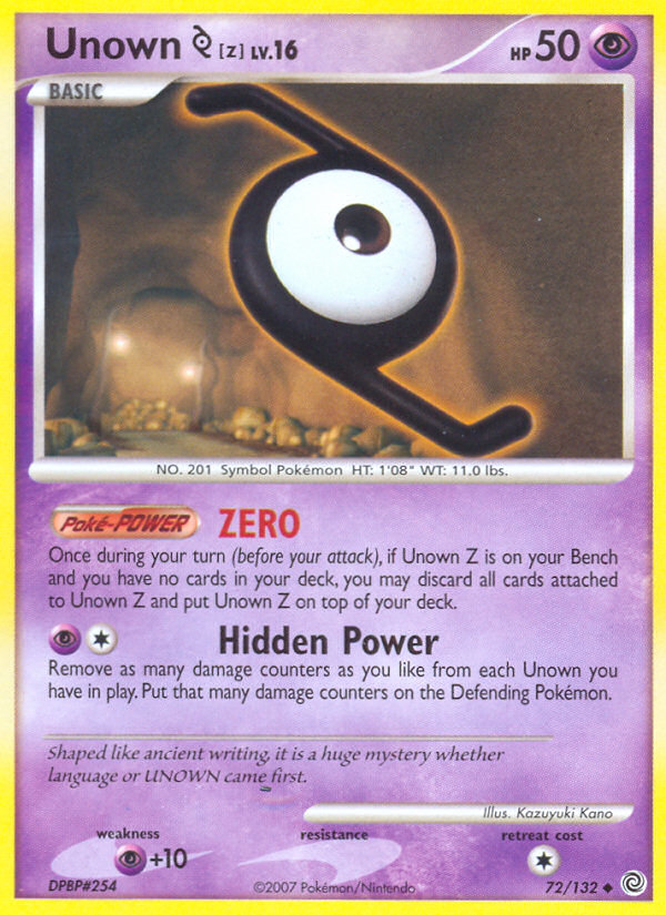 rare unown pokemon cards Unown (K) (K/28) [Unseen Forces] – Pokemon Plug main image 1