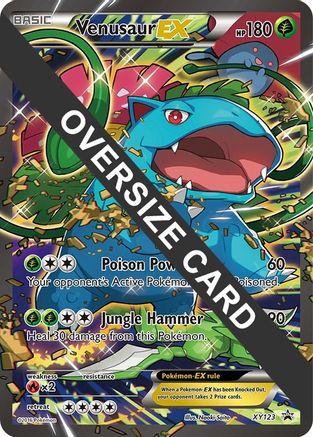 Venusaur EX - XY123 XY123 - Jumbo Cards Holofoil - Game Nerdz