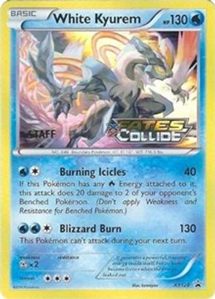 white kyurem pokemon card value - Kyurem-EX (103/149) - BW - Boundaries Crossed your opponent takes 2 Prize cards. White Kyurem (Staff Prerelease) XY128