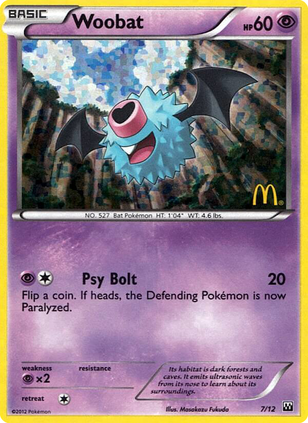 mcdonalds pokemon cards 2012 McDonald's Collection Scraggy #10  McDonald's Promos 2012 - Pokemon