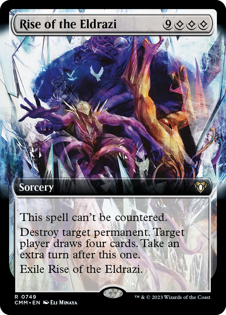 mtg take an extra turn deck commander Rise of the Eldrazi (CMM-749) - Masters: (Extended Art) Foil Merfolk Take An Extra Turn